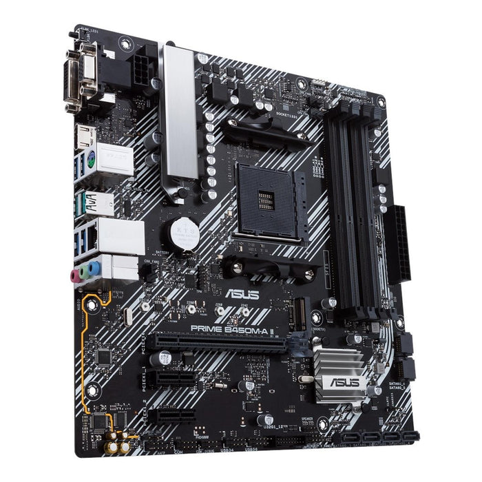 Tarjeta Madre ASUS PRIME B450M-A II AM4 DRR4 Micro ATX